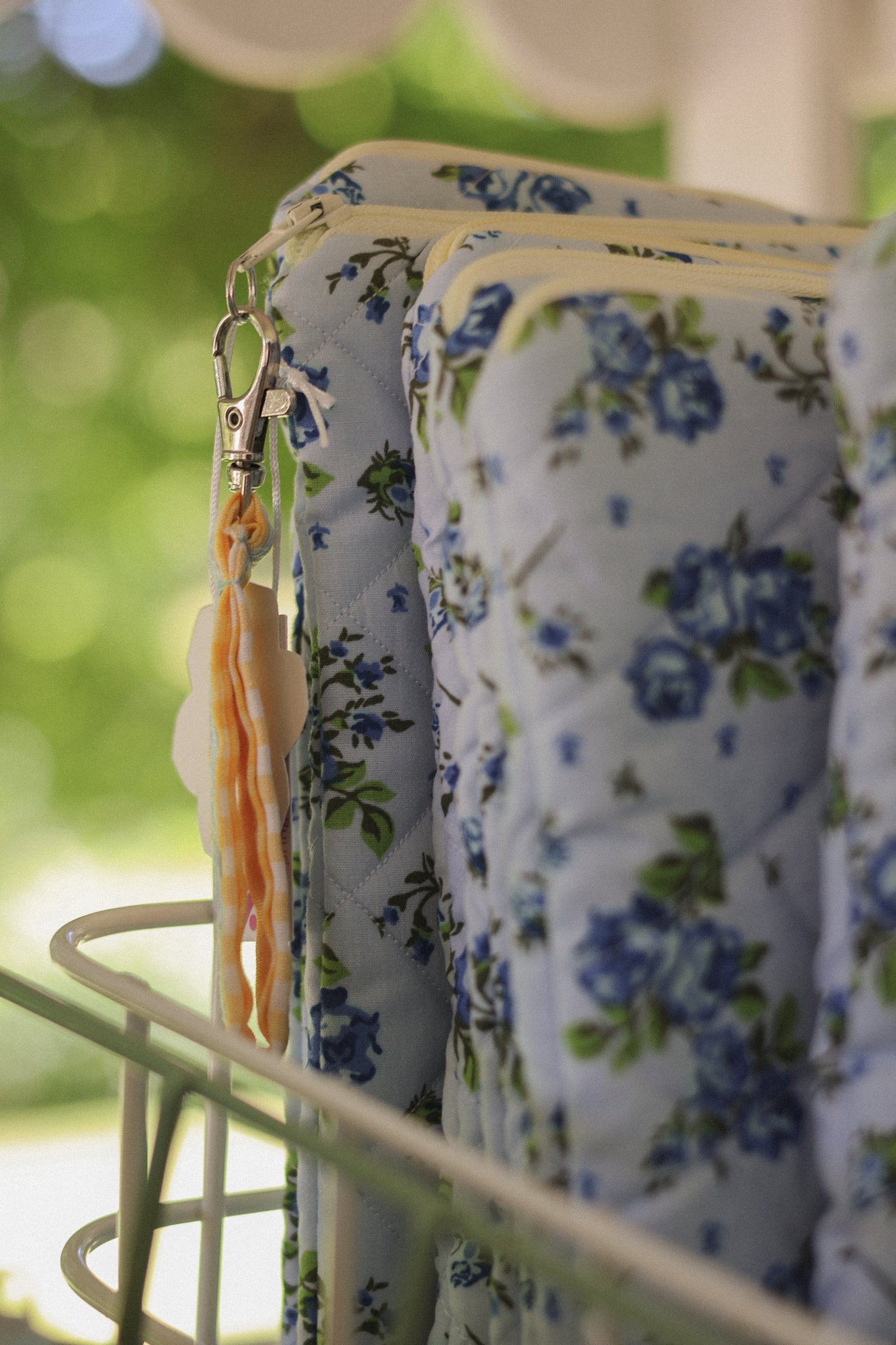 Book sleeve with Ric Rac keychain