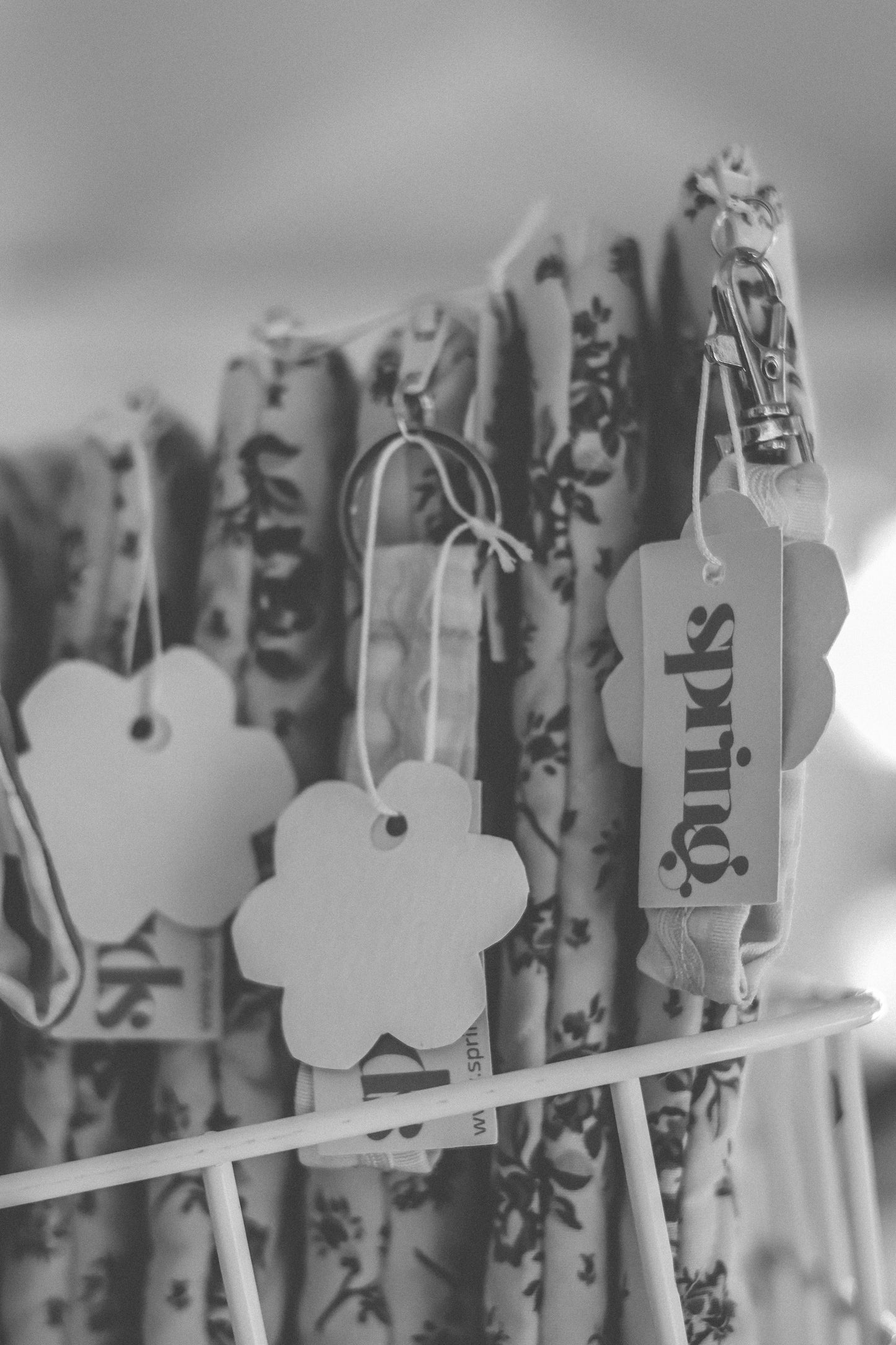 Book sleeve with Ric Rac keychain