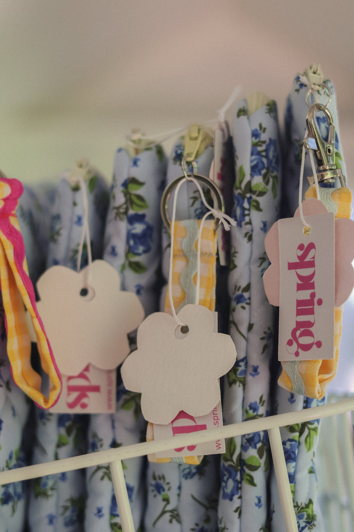 Book sleeve with Ric Rac keychain