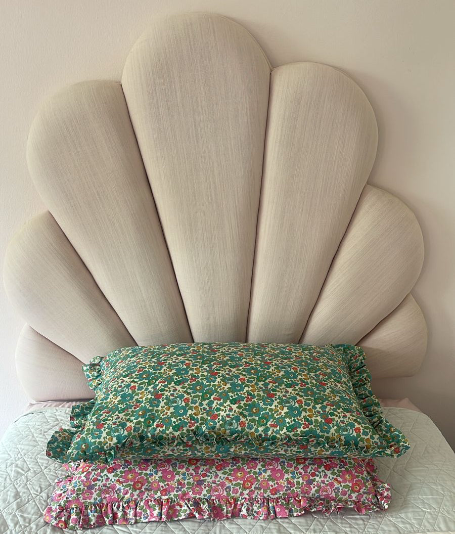 Frilly Liberty pillowcase
