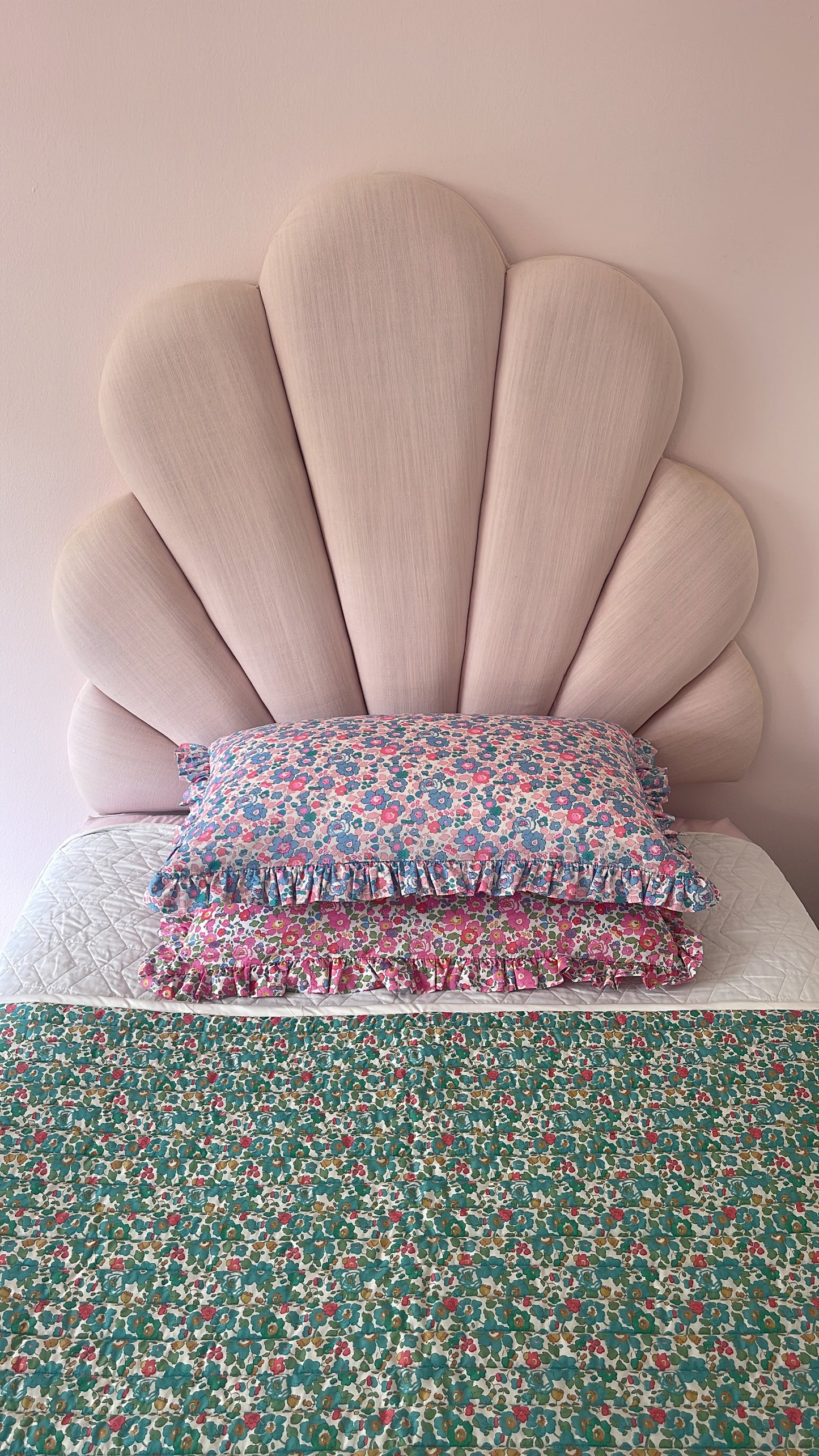 Frilly Liberty pillowcase