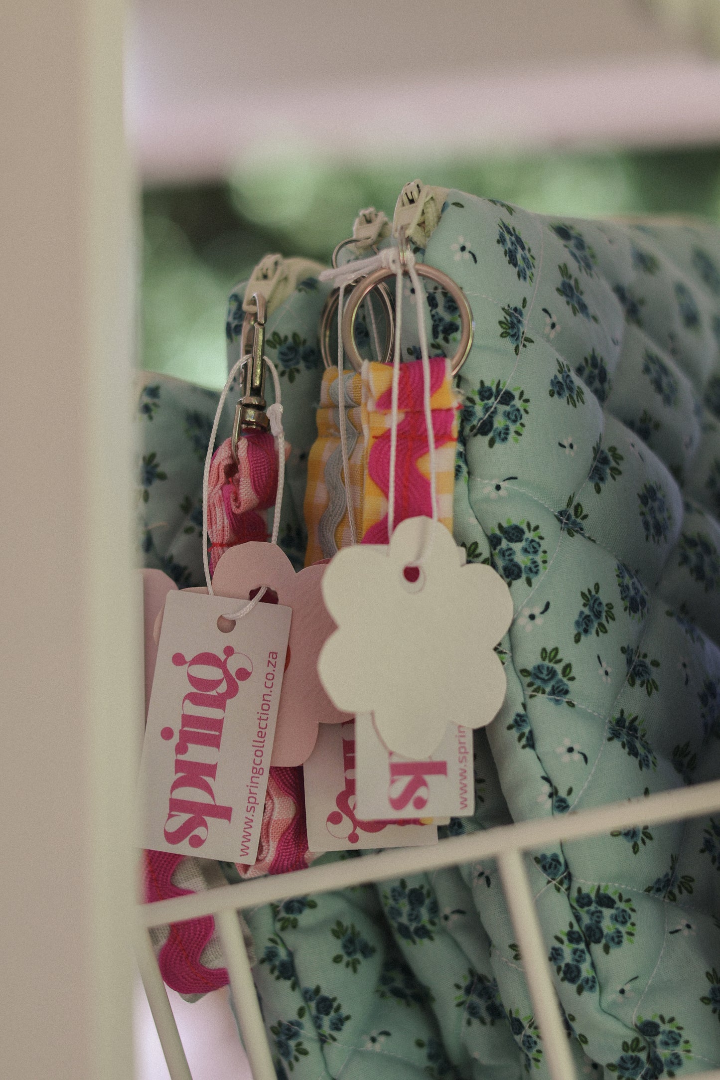 Book sleeve with Ric Rac keychain