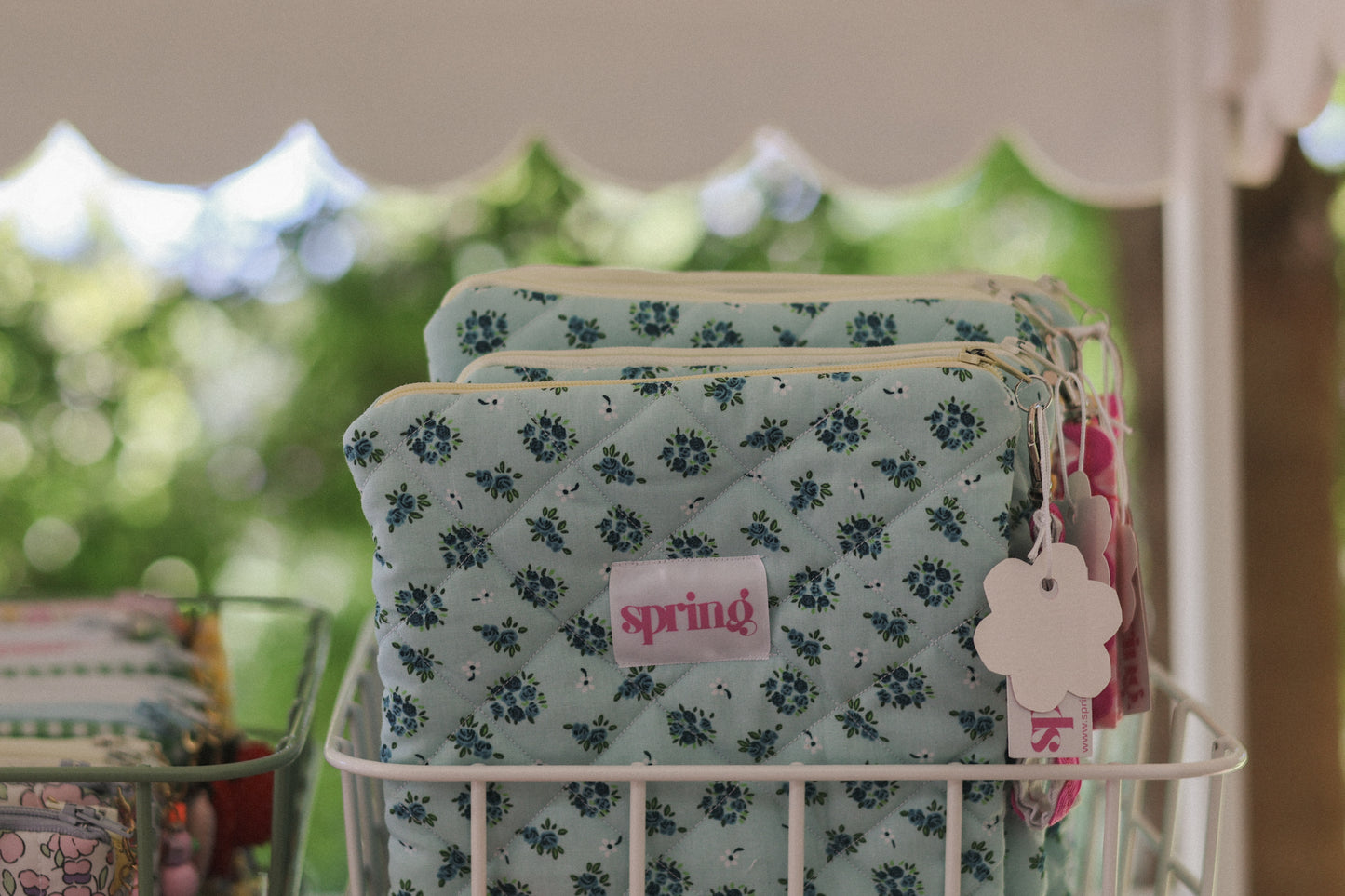 Book sleeve with Ric Rac keychain