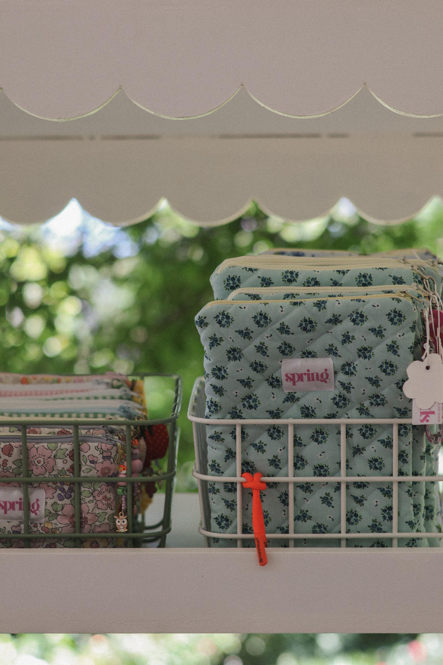 Book sleeve with Ric Rac keychain