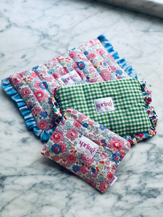 the checks & frills trio
