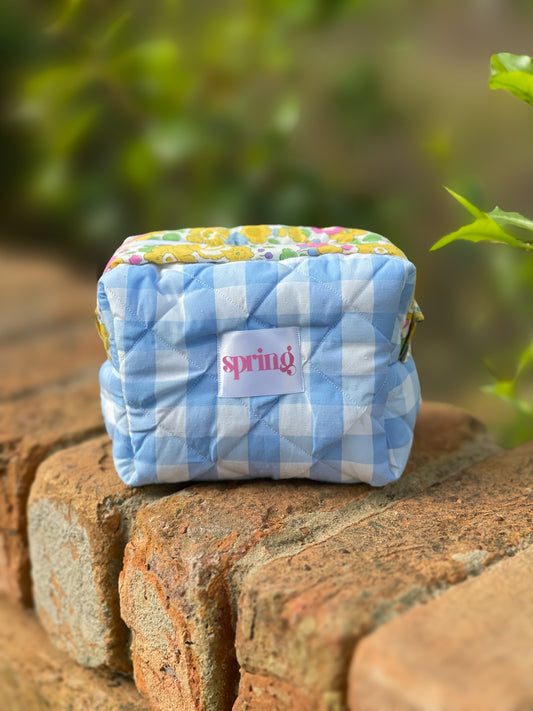 baby blue boxy bag